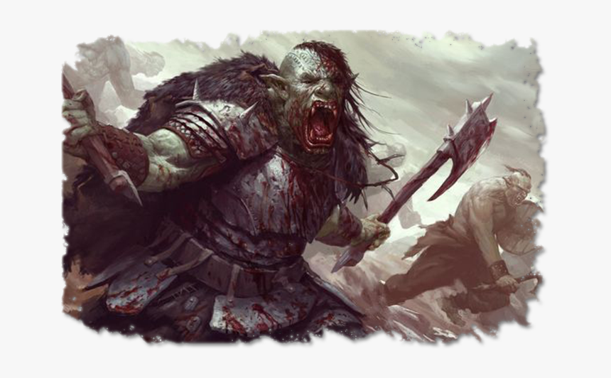 Orc Fantasy Art, HD Png Download