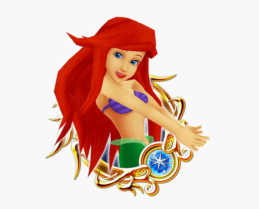Ariel In Kingdom Hearts, HD Png Download