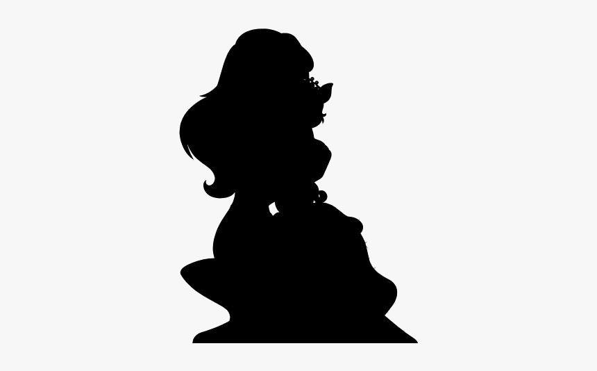Disney Ariel Png Transparent Images - Silhouette, Png Download