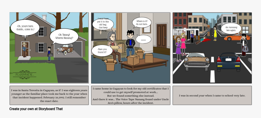 Voice Tape Storyboard, HD Png Download