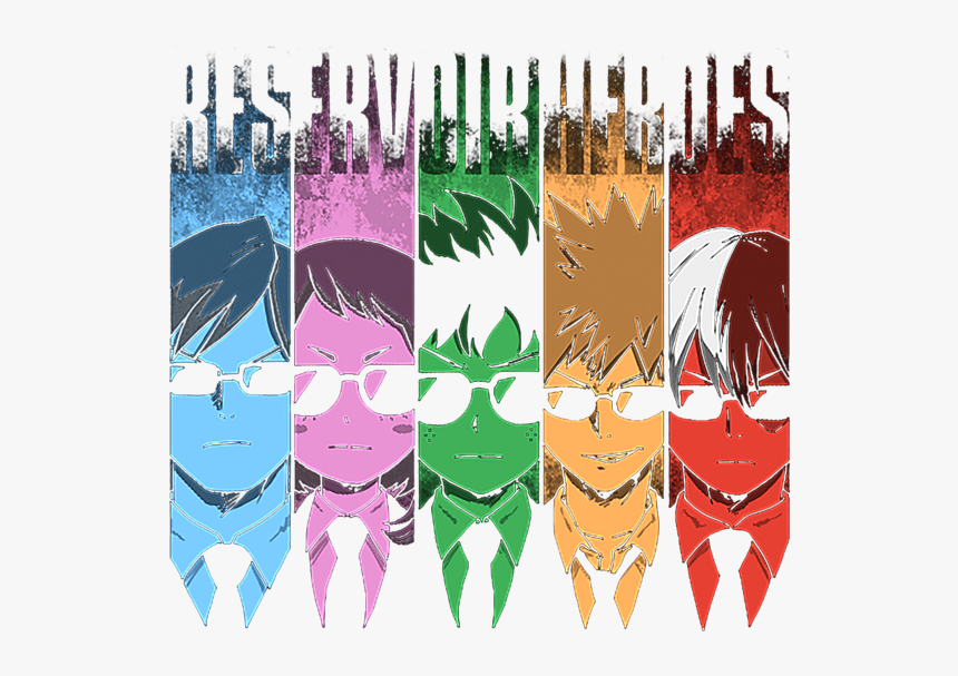 Boku No Hero Academia Reservoir Dogs Png, Transparent Png