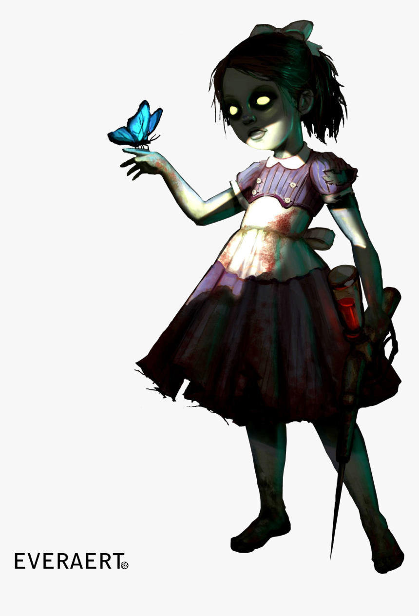 Little Sisters Bioshock Art, HD Png Download