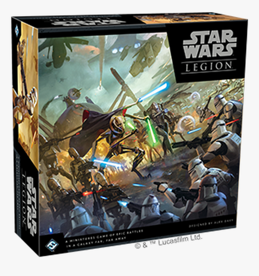 Clone Wars Core Set - Star Wars Legion Clone Wars Core Set, HD Png Download