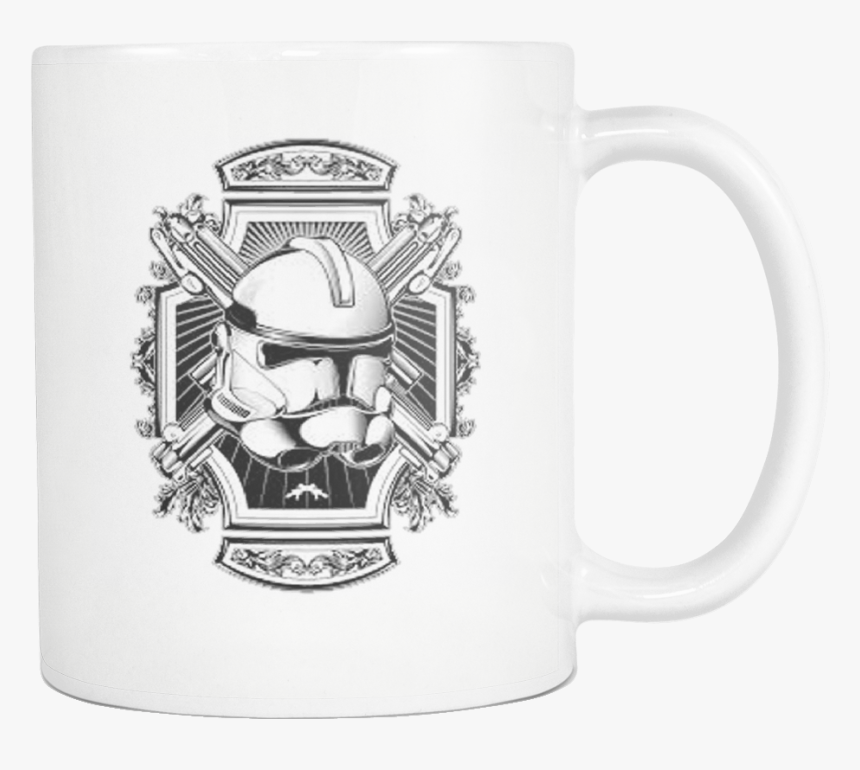 Stormtrooper Helmet Pop Art In Star Wars Coffee Mug - Clone Trooper 501 Tattoo, HD Png Download