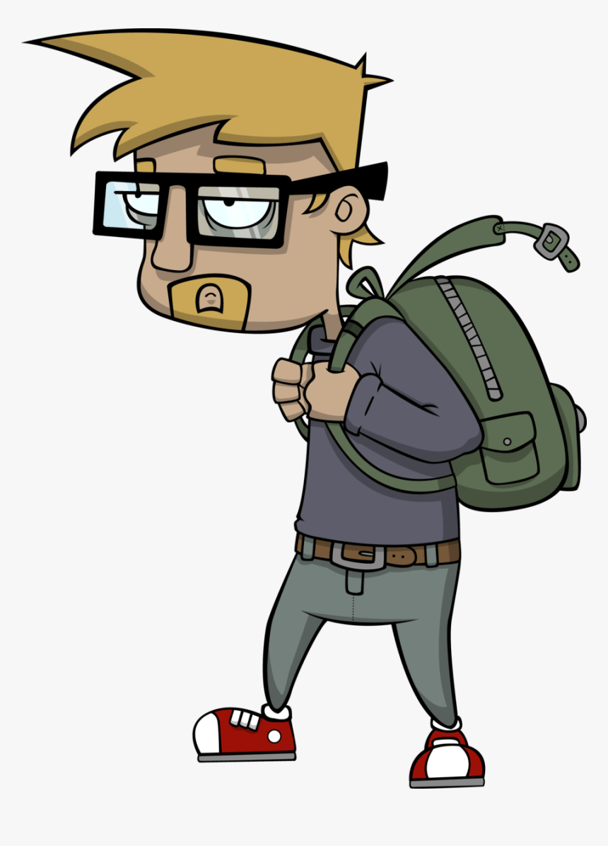 Nerd Cartoon Png - Nerd Clipart Png, Transparent Png