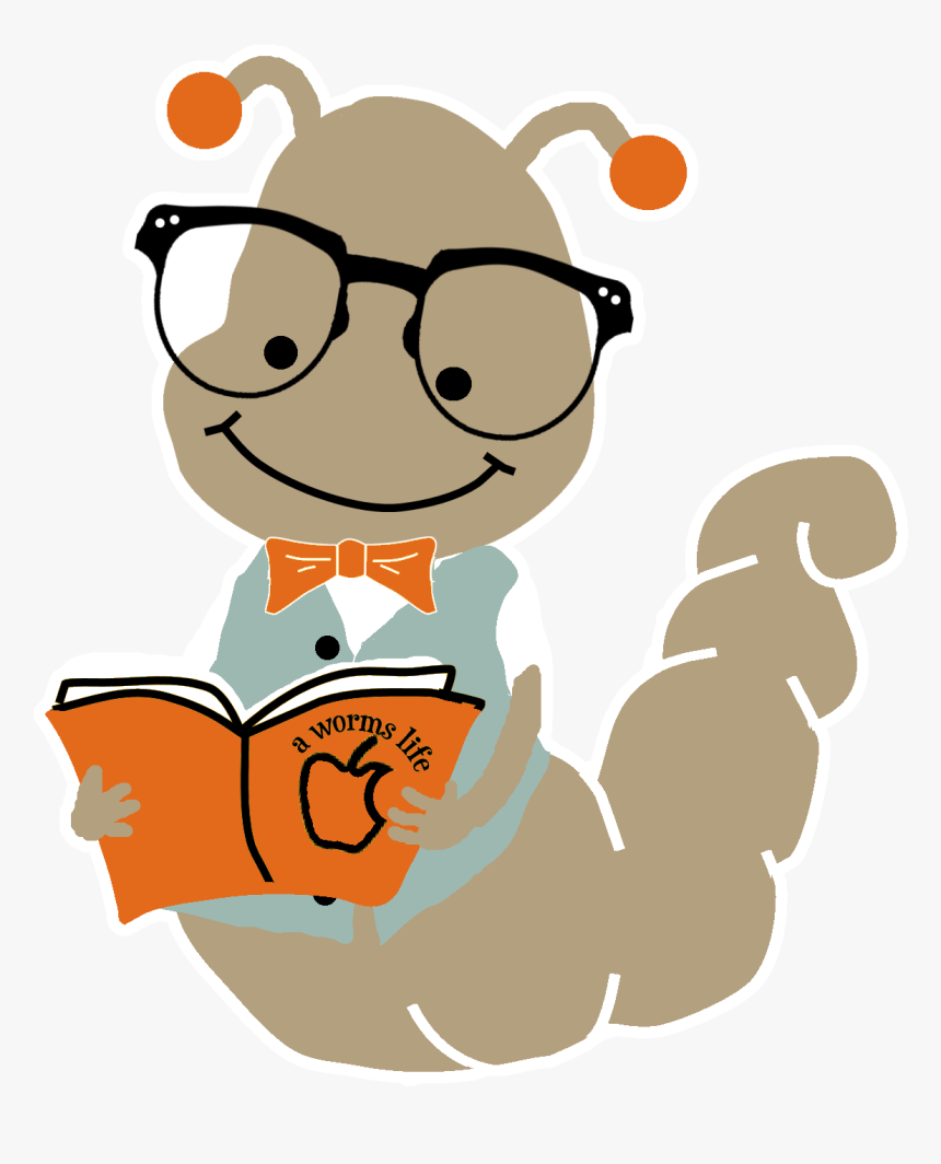 Book Nerd Sticker - Cartoon, HD Png Download