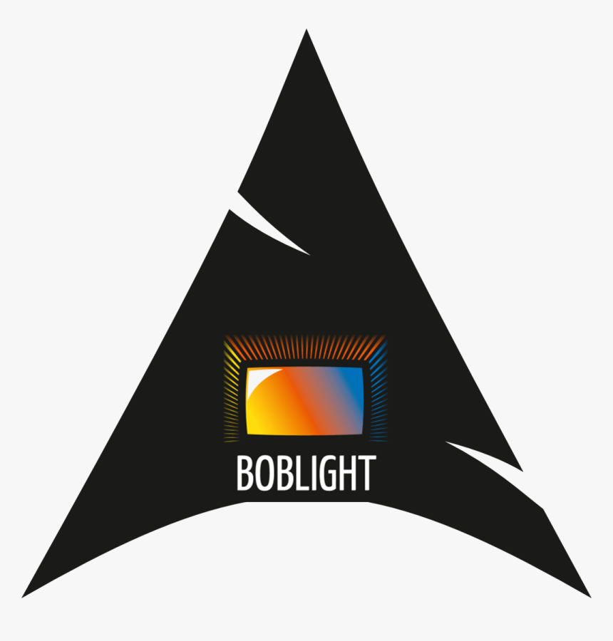 Ambilight With Boblight Add-on & Kodi / Xbmc On Arch - Arch Linux Logo, HD Png Download