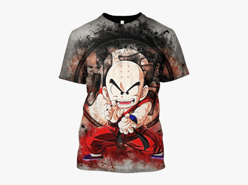 3d Krillin Dragon Ball Tshirt - Iron Man, HD Png Download