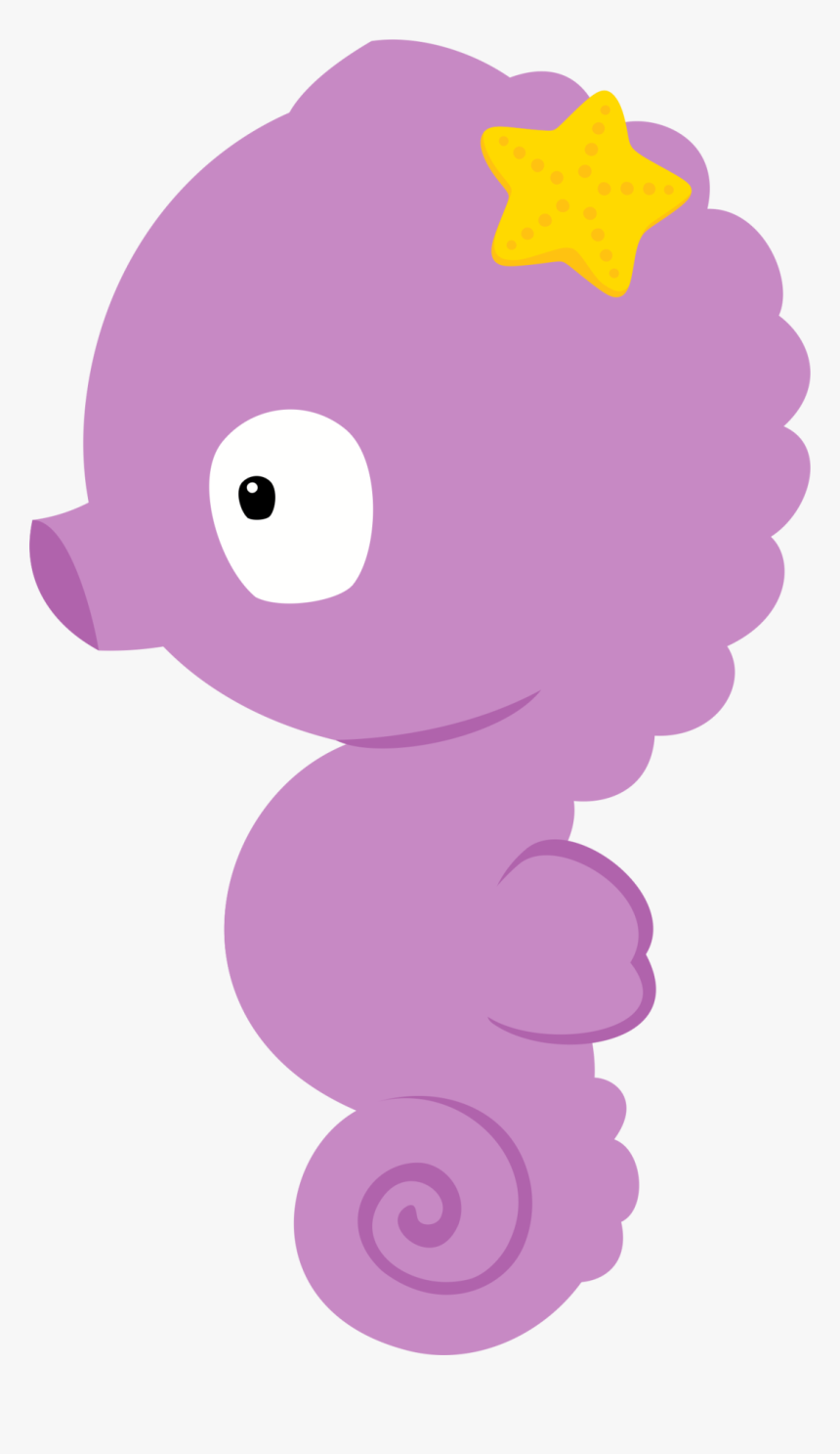 Mermaid Clipart Seahorse - Sereia Em Desenho Png, Transparent Png