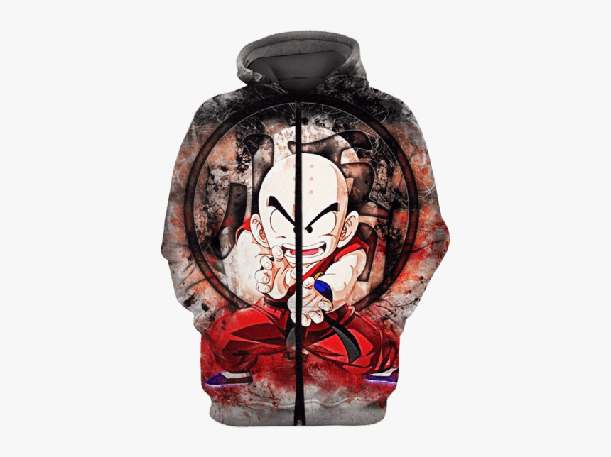 3d Krillin Dragon Ball Tshirt - Krillin, HD Png Download