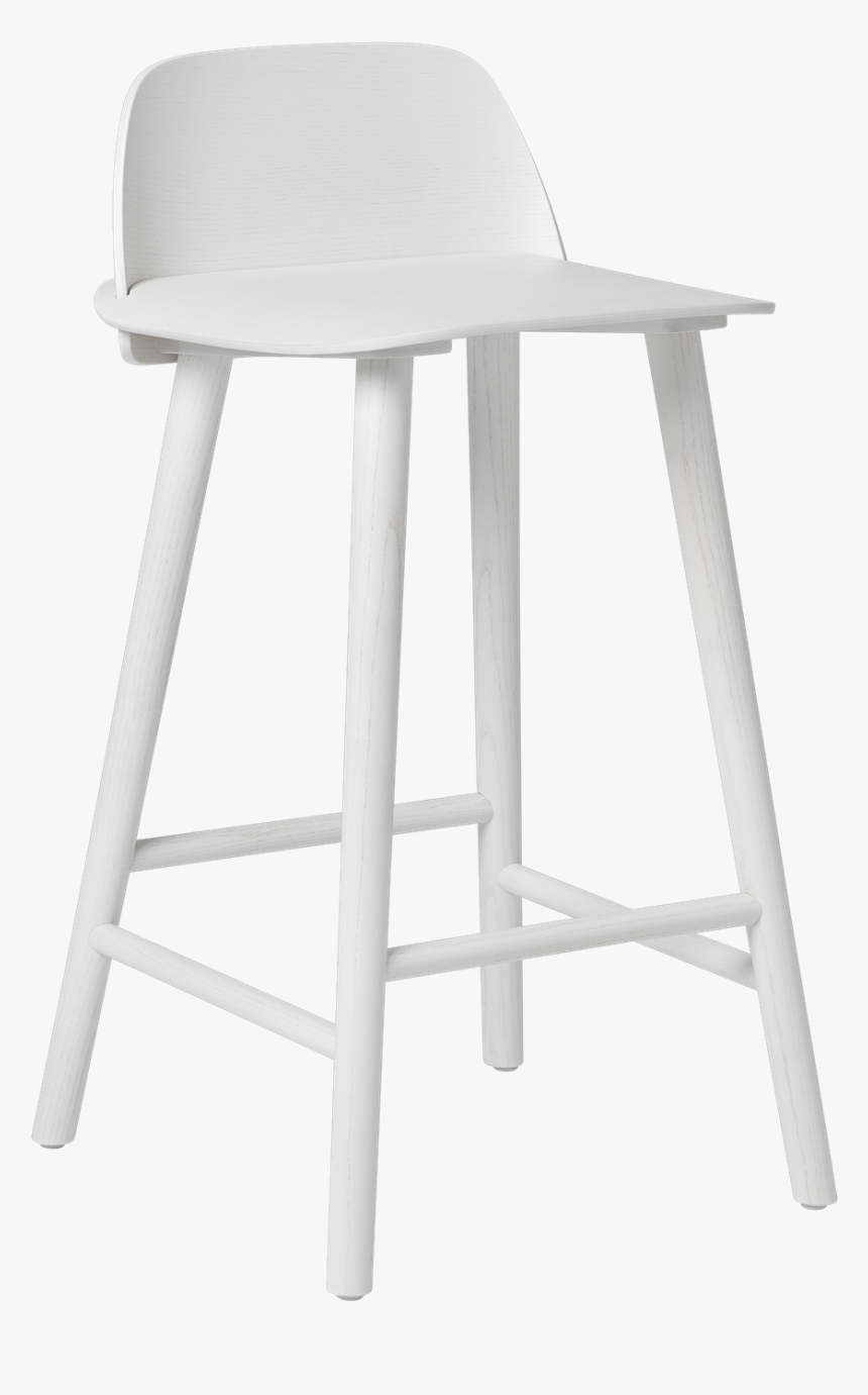 30036 Nerd Bar H65 White 1532592039 - Muuto Nerd Stool Petroleum, HD Png Download
