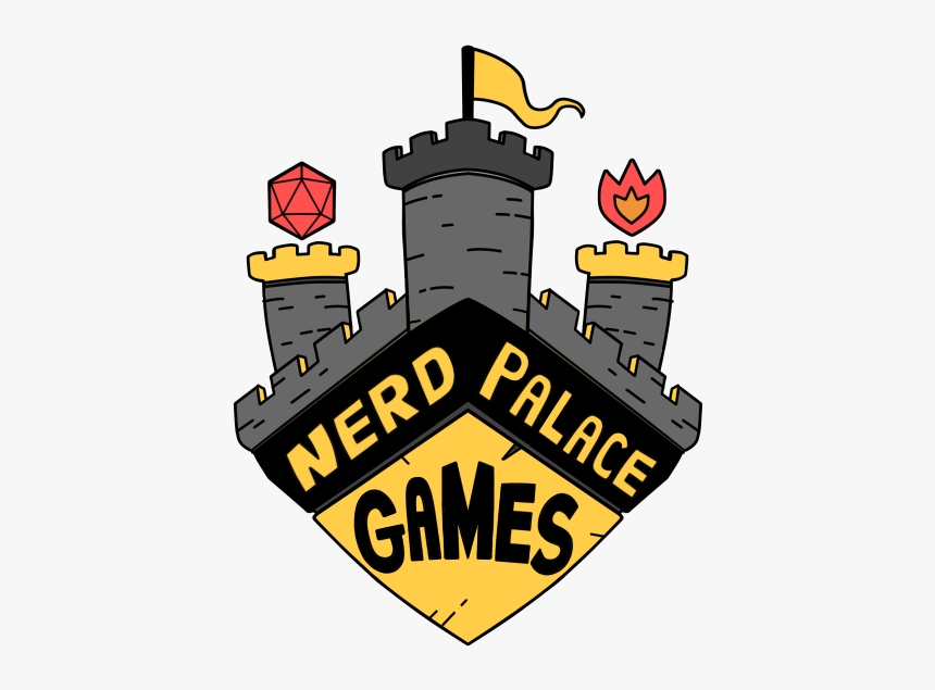 Nerd Palace Games - Cartoon, HD Png Download