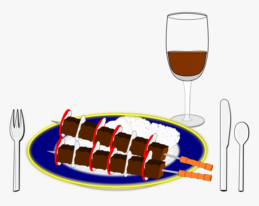 This Free Icons Png Design Of Souvlaki Dinner , Png - Souvlaki, Transparent Png