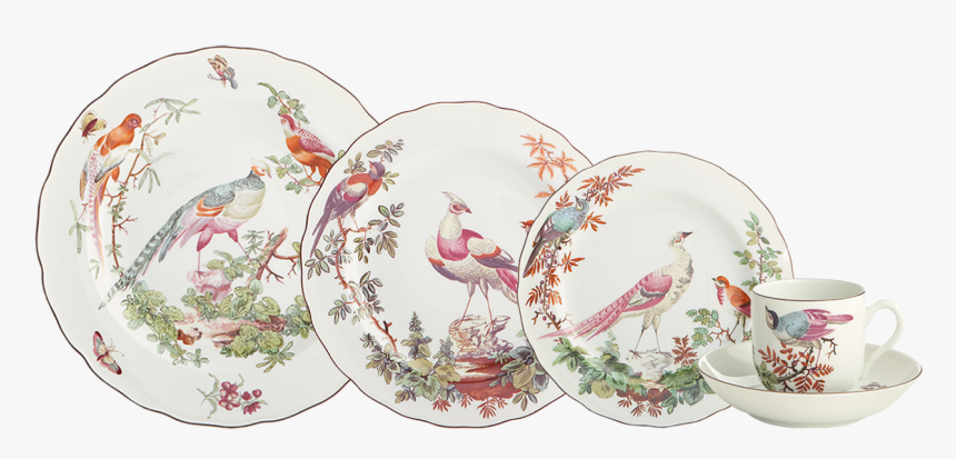 Chelsea Bird 5 Pc Place Setting - Porcelain, HD Png Download