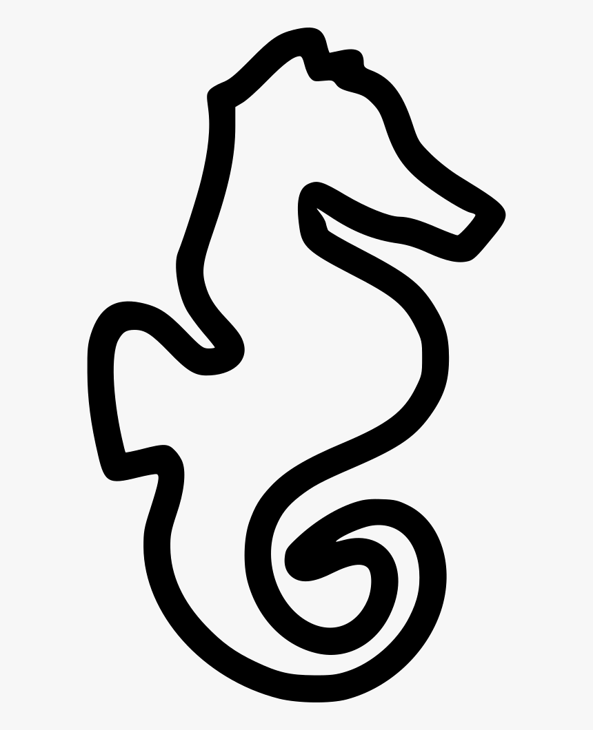Seahorse - Sea Horse Free Icon, HD Png Download