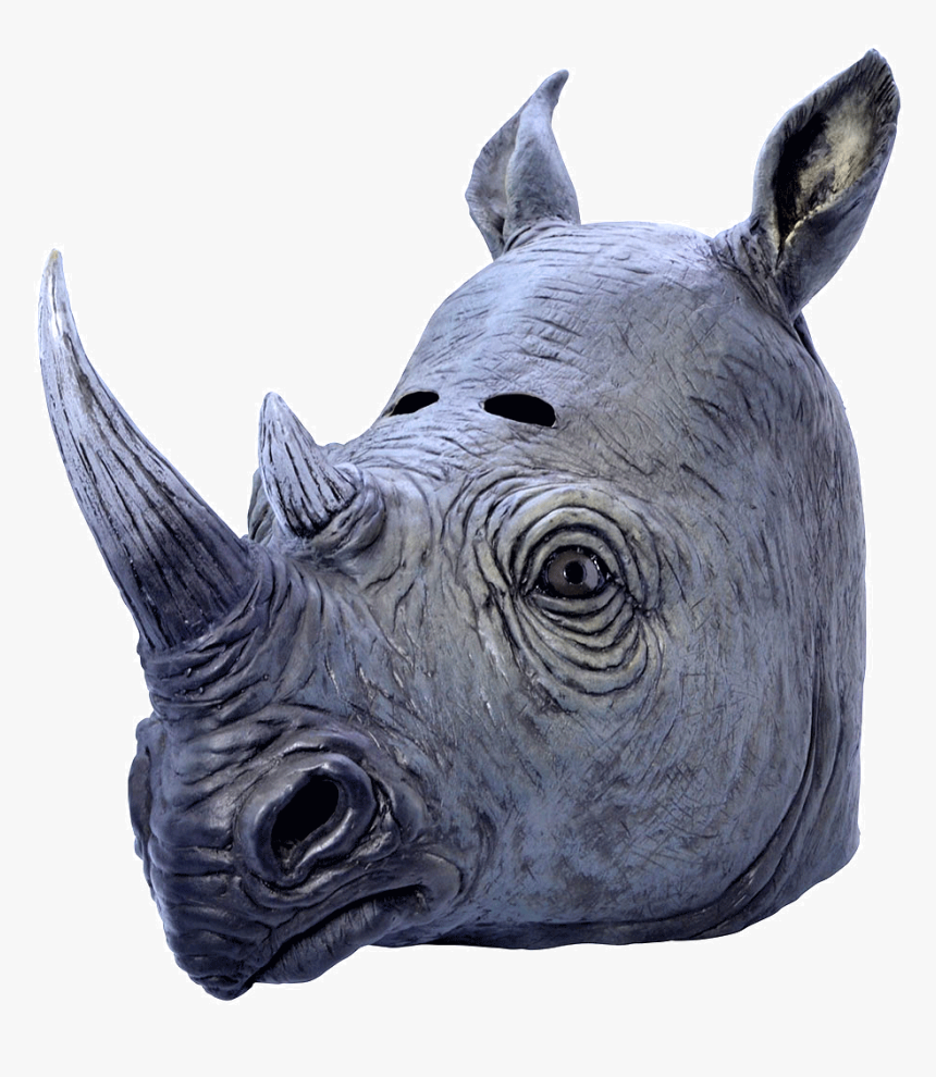 Rhino Mask - Transparent Rhino Head Png, Png Download