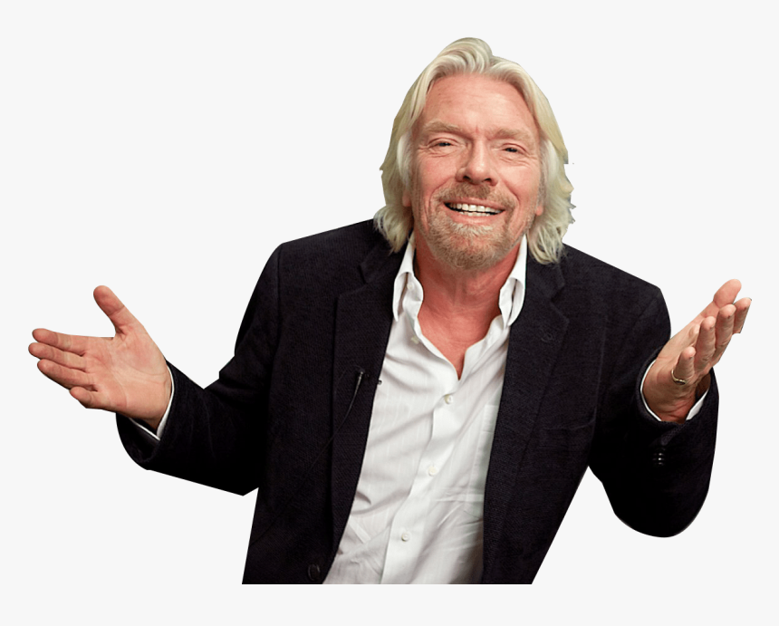 Richard Branson Open Hands - Richard Branson Png, Transparent Png