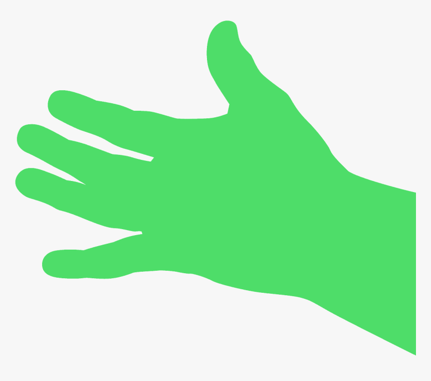Hand Silhouette, HD Png Download