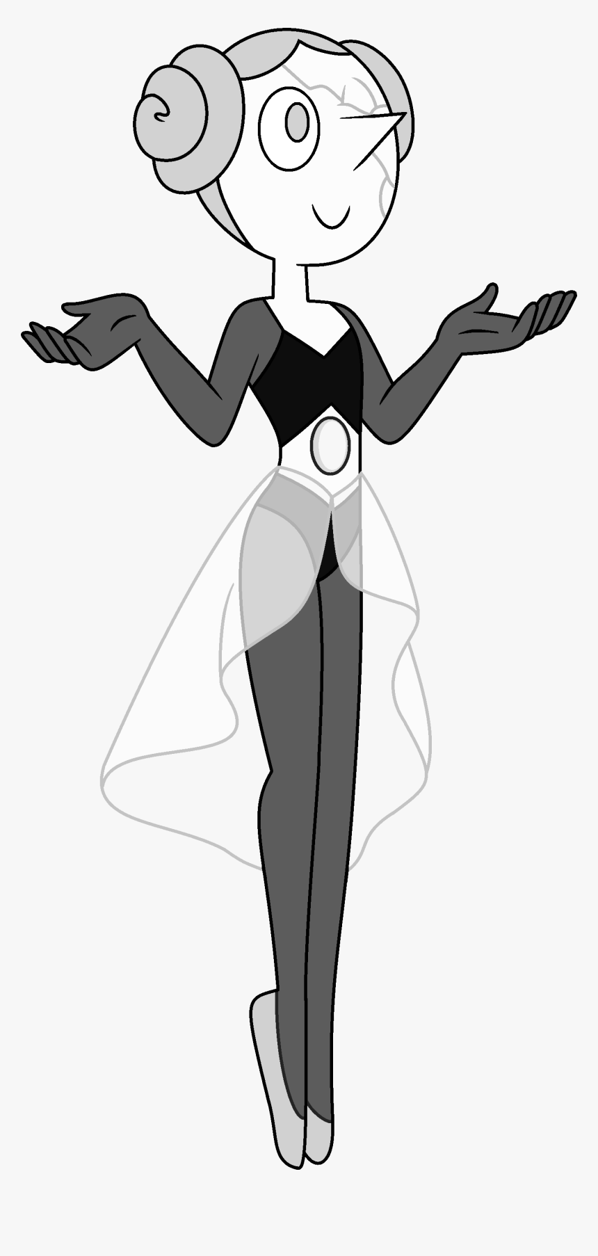 Pearl Clipart Steven Universe - White Diamonds Pearl Steven Universe, HD Png Download