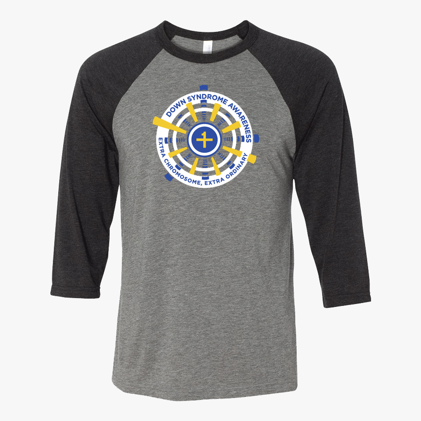 Treeline Pursuits Baseball Tee - Navy Blue 3 4 Sleeve Shirt, HD Png Download