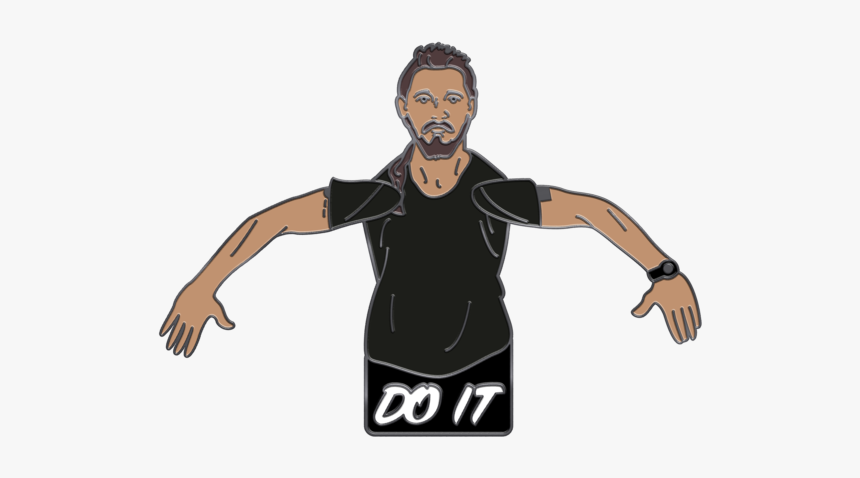 Shia Labeouf Do It Pin - Illustration, HD Png Download