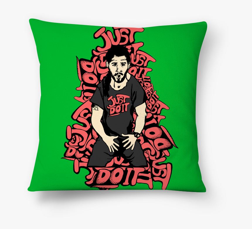 Almofada Just Do It Shia Labeouf De Fagner A - Cushion, HD Png Download