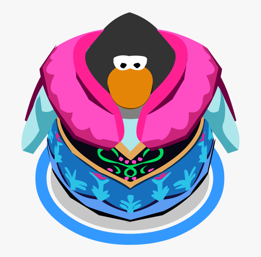Anna S Traveling Clothes Ig - Transparent Dancing Club Penguin, HD Png Download