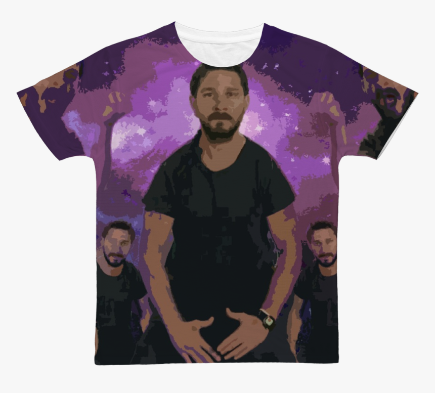 Shia Labeouf ﻿classic Sublimation Adult T-shirt 
 Class - Yo Holmes To Bel Air, HD Png Download