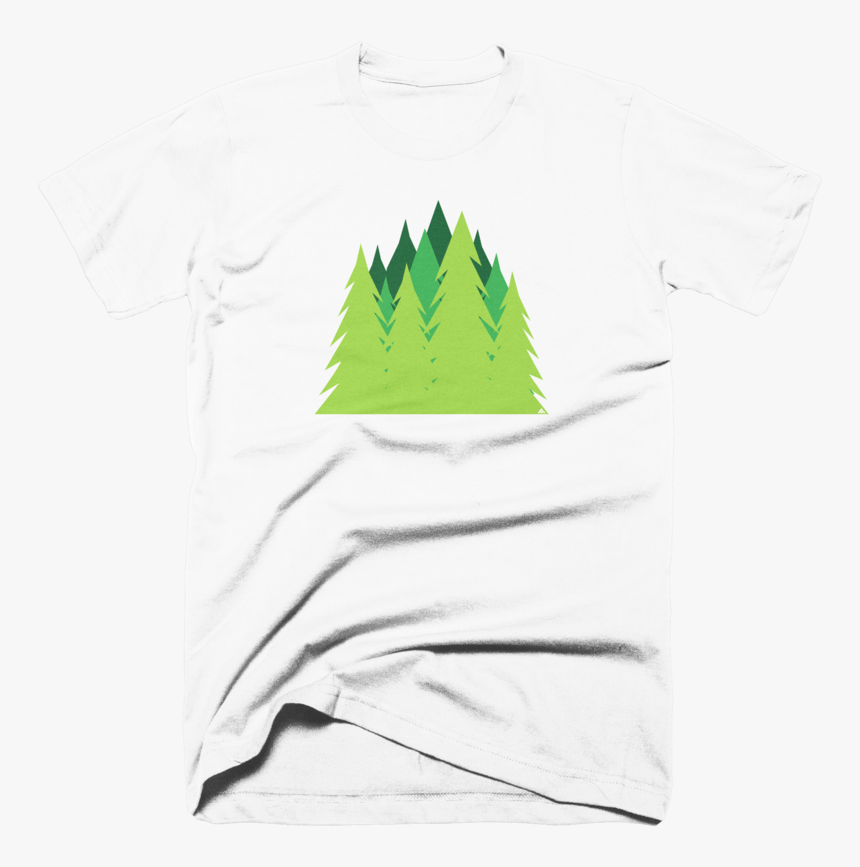 Treeline Tee -apparel In The Great Pacific Northwest - Tree, HD Png Download