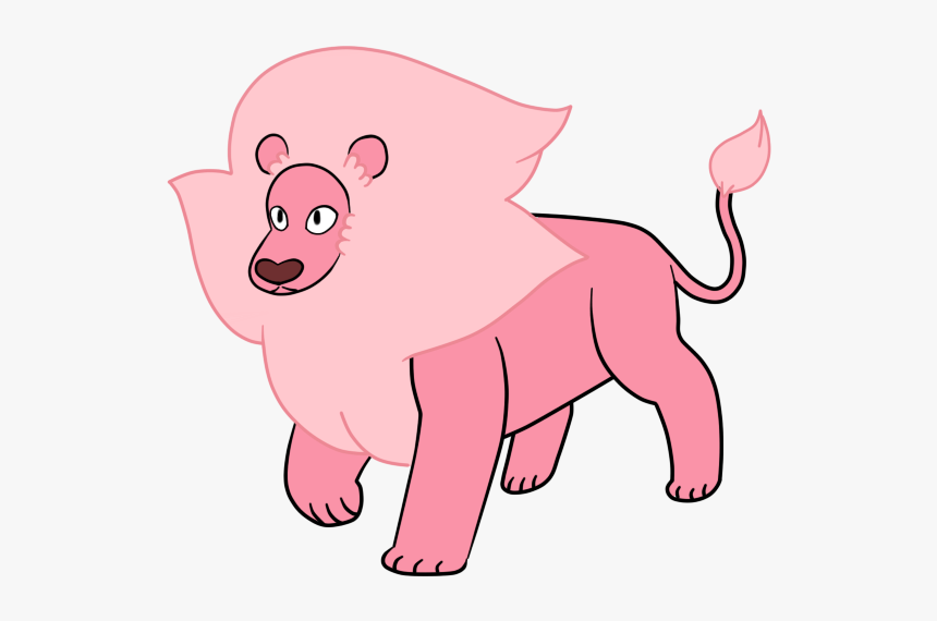 Pink Lion Mascot - Steven Universe Characters Lion, HD Png Download