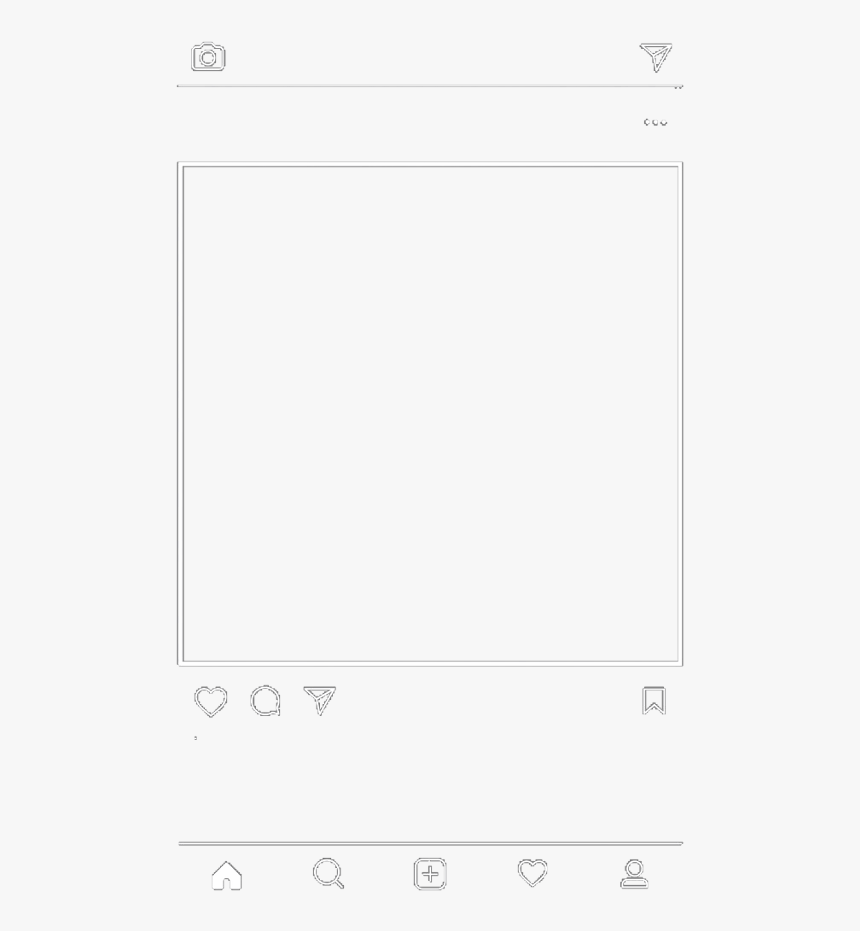 Overlay Instagram White Background