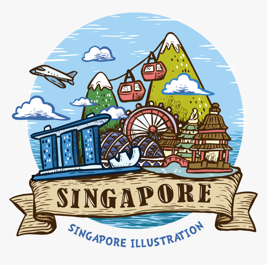 Division In Merlion Service Singapore Painted Pte Clipart - Marina Bay Sands Clipart, HD Png Download