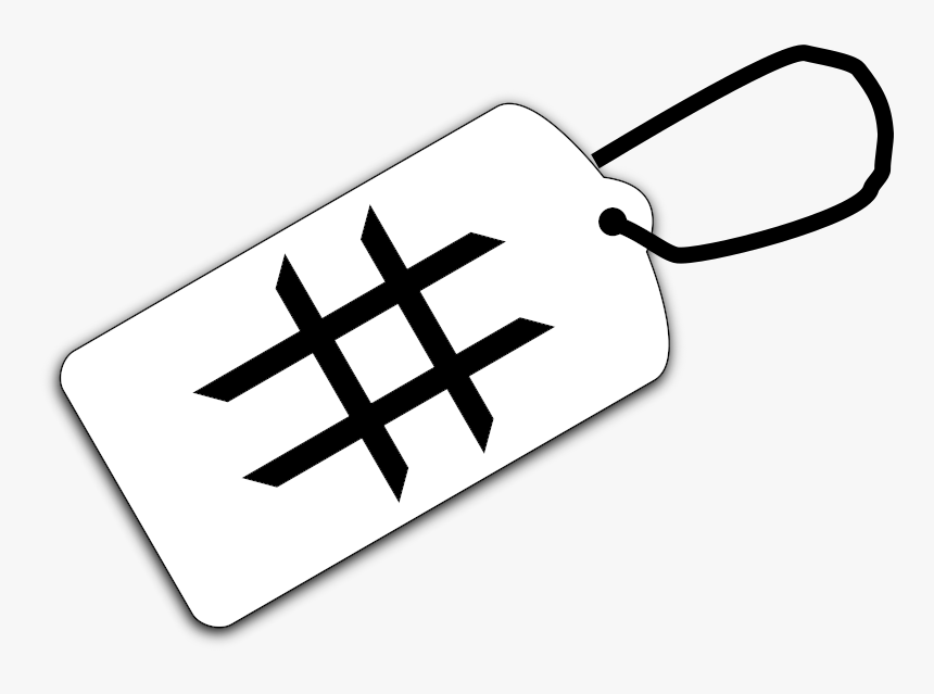 Hashtag - Portable Network Graphics, HD Png Download