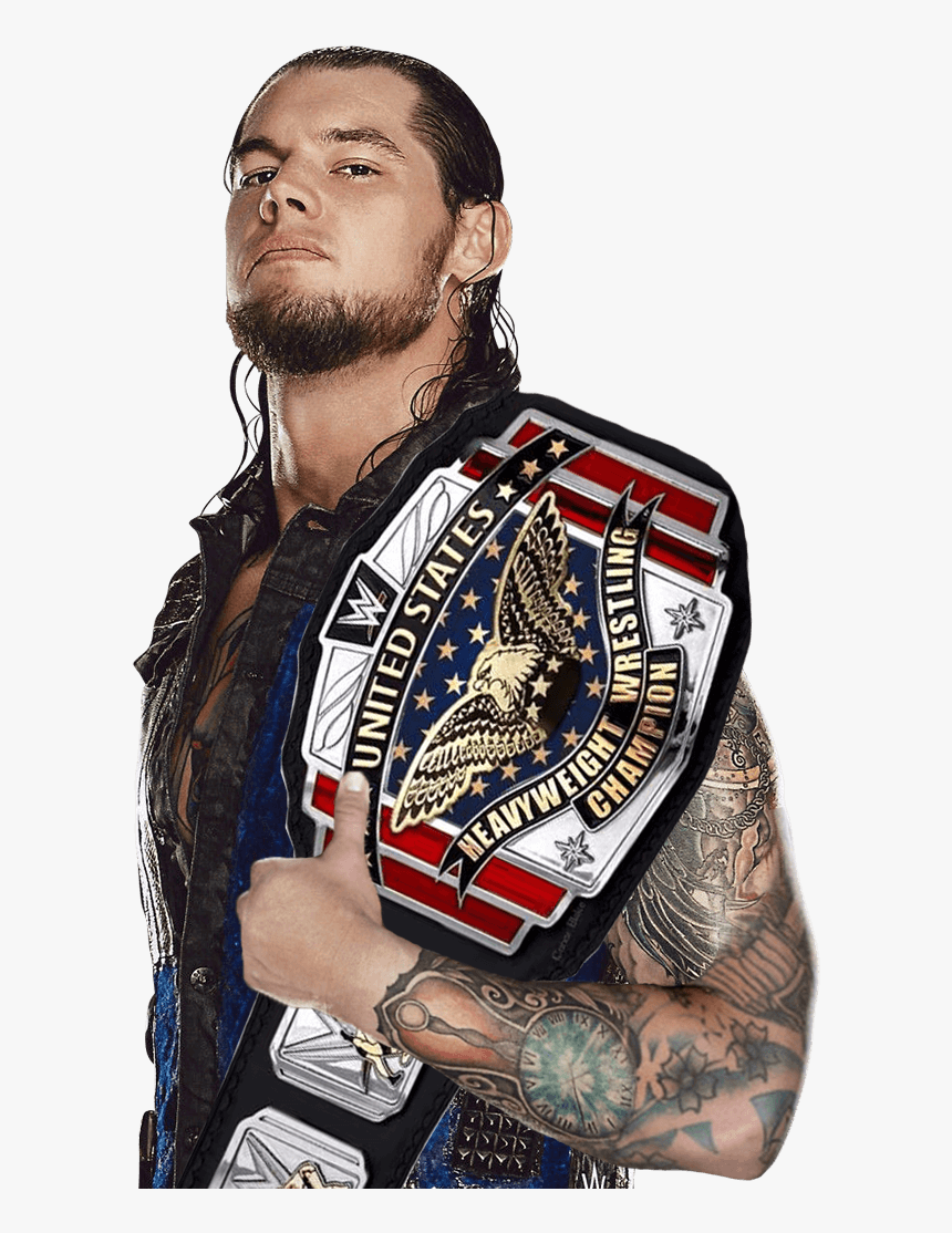 Baron Corbin Us Championship [fanmade Belt] By Justaperfect10 - Baron Corbin Us Championship, HD Png Download