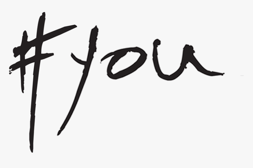 Transparent Hashtag Clipart - Calligraphy, HD Png Download