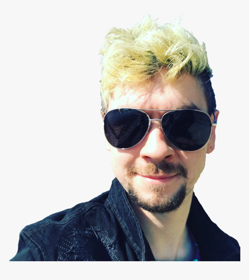 The Cutest Bean 💚 - Jacksepticeye Wearing Sunglasses, HD Png Download