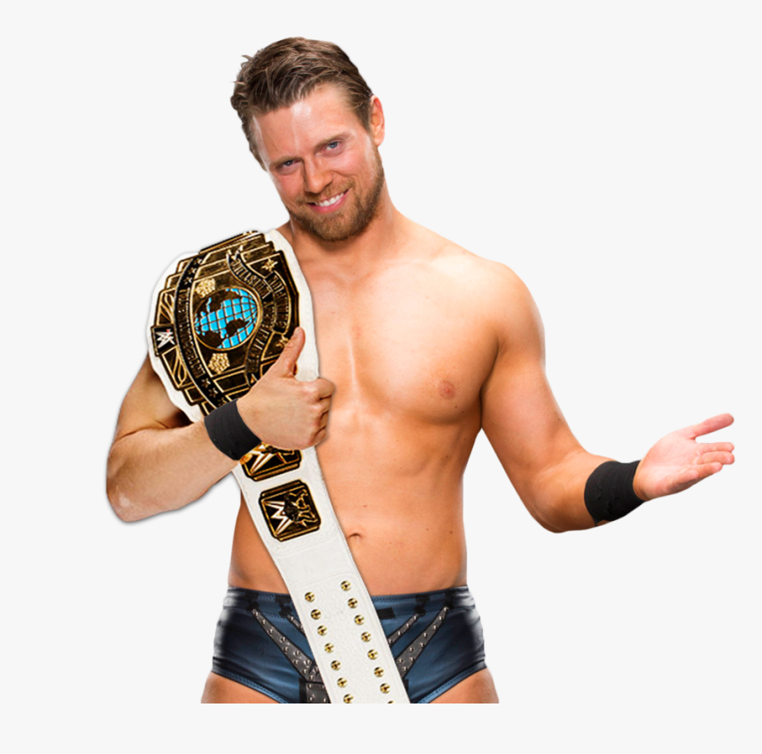 Miz With Intercontinental Championship, HD Png Download