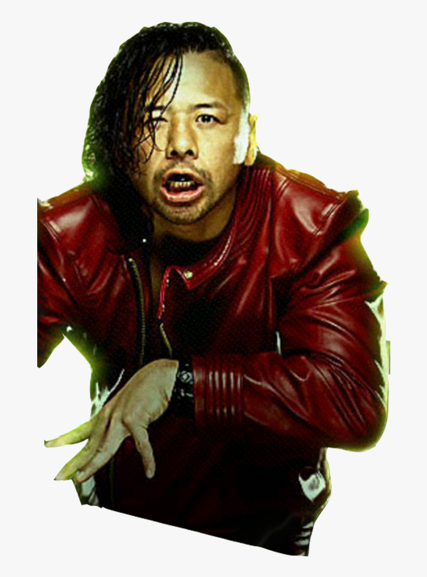 Shinsuke Nakamura Lineart - Leather Jacket, HD Png Download