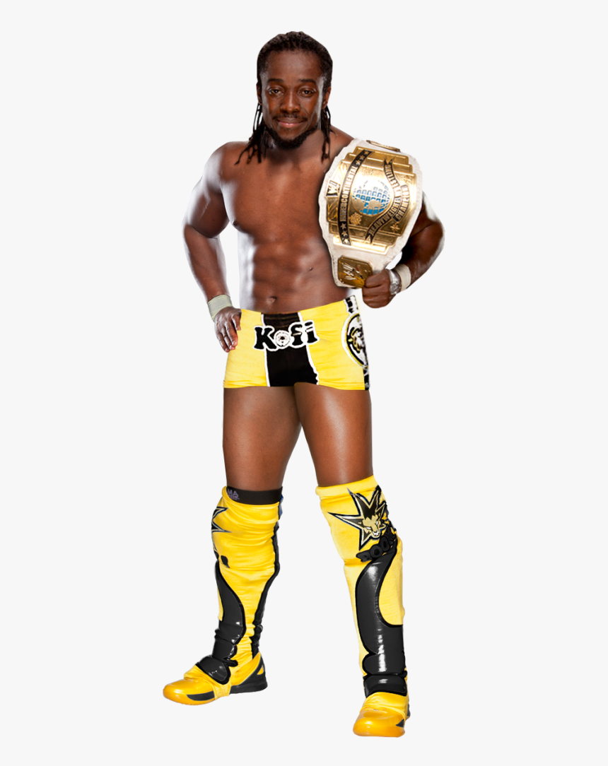 Kofi Kingston Clipart 
										 Title - Kofi Kingston Intercontinental Champion Png, Transparent Png