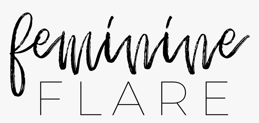 Feminine Flare - Calligraphy - Calligraphy, HD Png Download