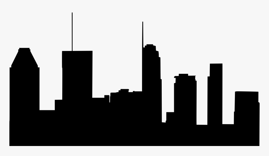 Silhouette Montreal Skyline Clipart, HD Png Download