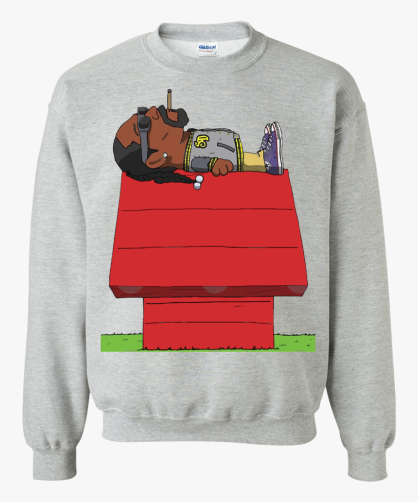 Peanuts Snoopy Parody Smoking On Rooftop Funny Shirt - Into The Forest I Go To Lose My Mind And Find My Soul, HD Png Download