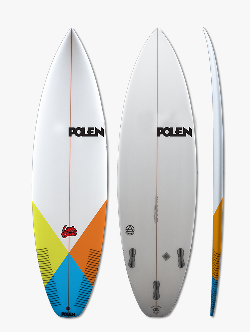 Little Devil Surfboard Model Picture - Polen Surfboards, HD Png Download
