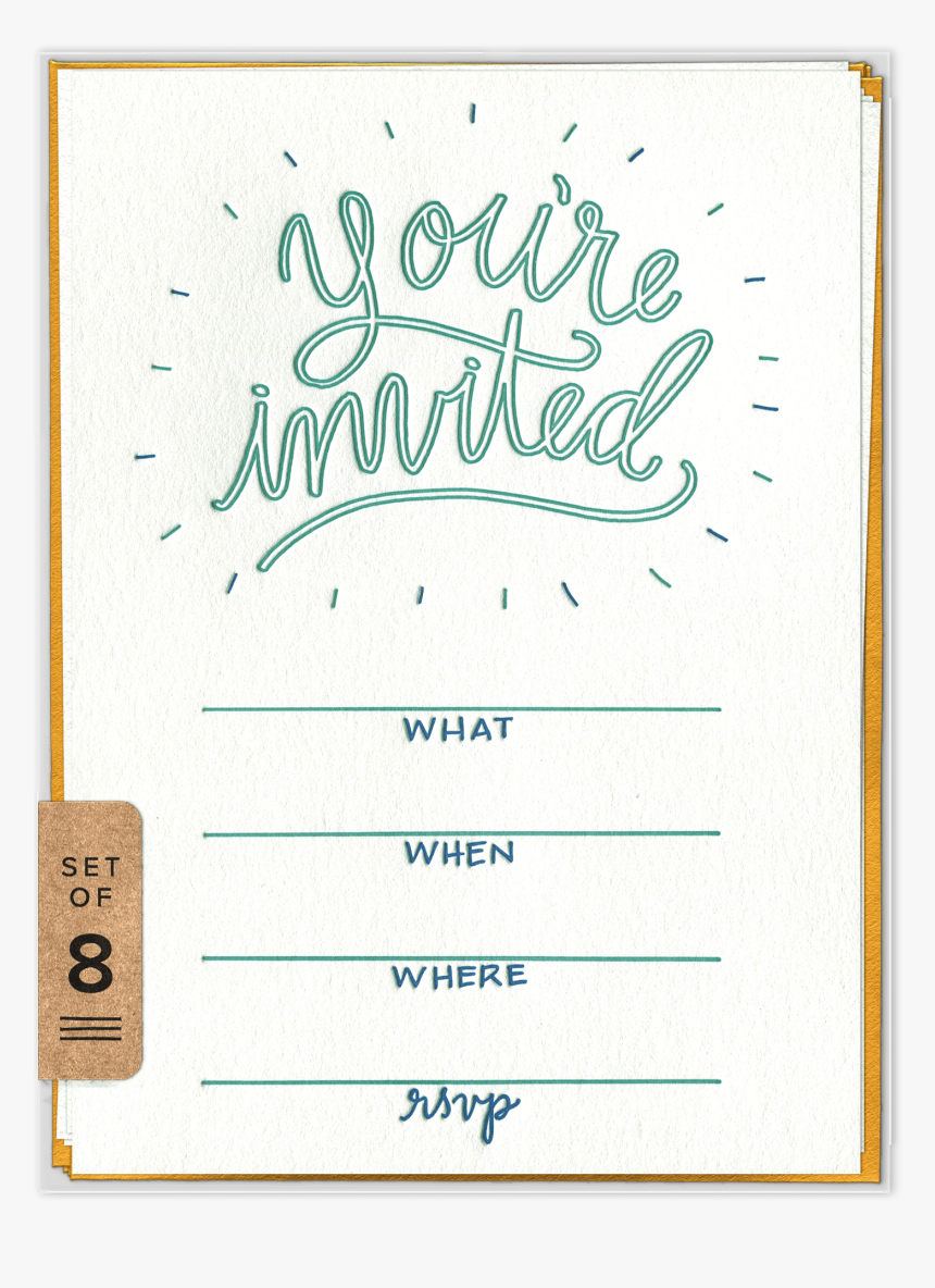 You Re Invited Fill-in Invitation Set - Holy Bible Esv, HD Png Download