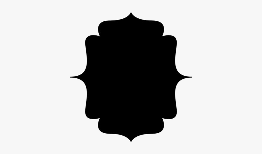 Elegant Border Png Transparent Images - Bracket Border Silhouette, Png Download