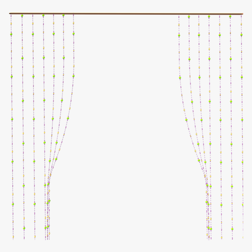 Beaded Curtains Png, Transparent Png