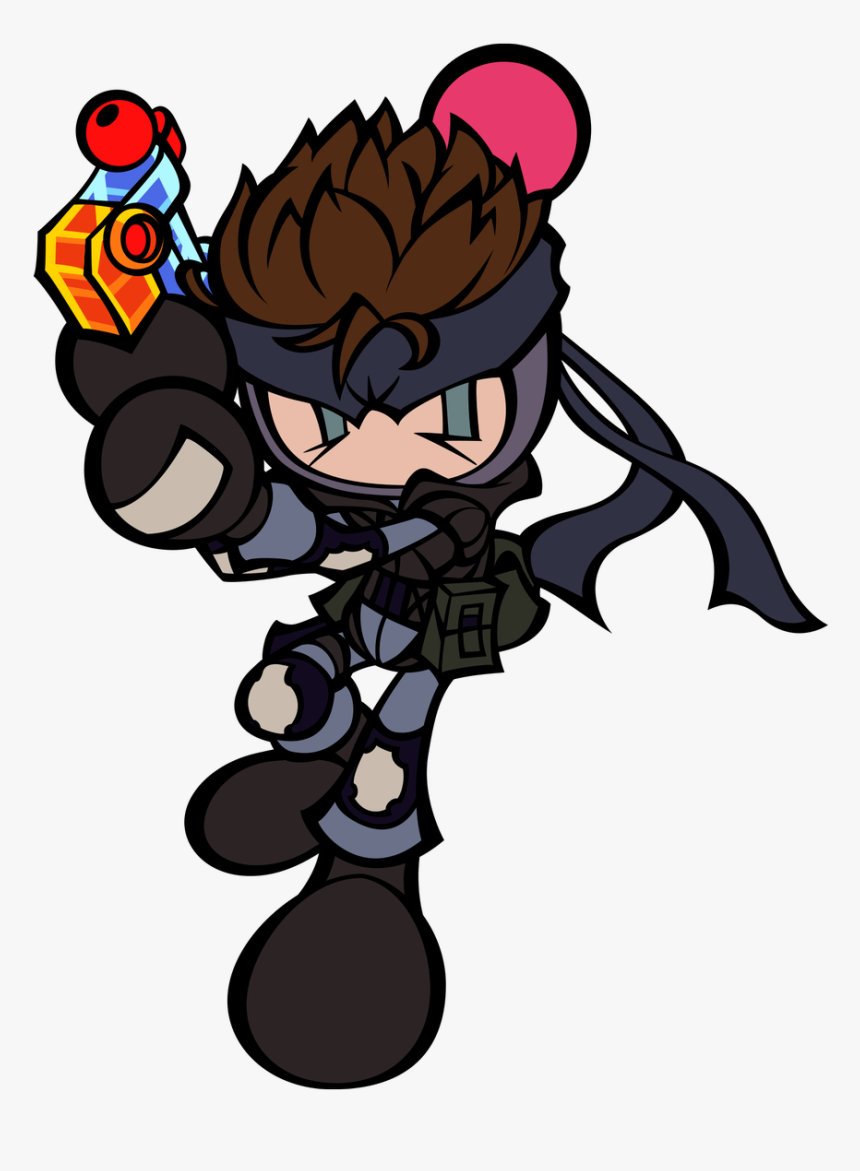 Transparent Solid Snake Png - Super Bomberman R Snake, Png Download