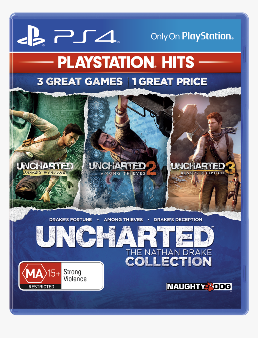 Playstation4 Uncharted The Nathan Drake Collection - Uncharted Nathan Drake Collection, HD Png Download