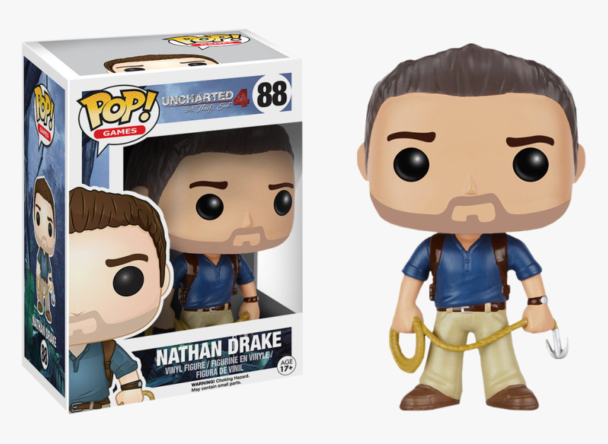Uncharted Funko Pop, HD Png Download
