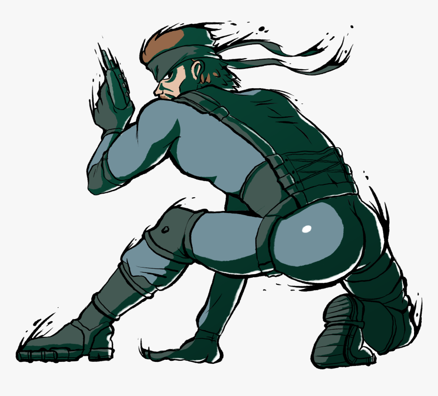 Siivagunner Wiki - Solid Snake Crawling, HD Png Download
